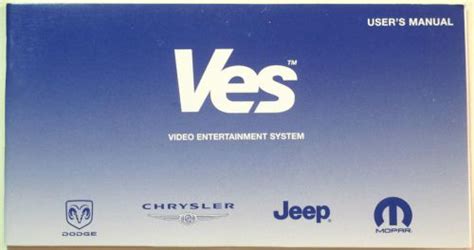 chrysler ves user manual Reader