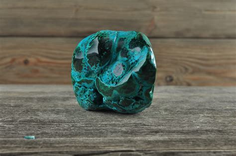 chrysocolla in malachite rare gemstones