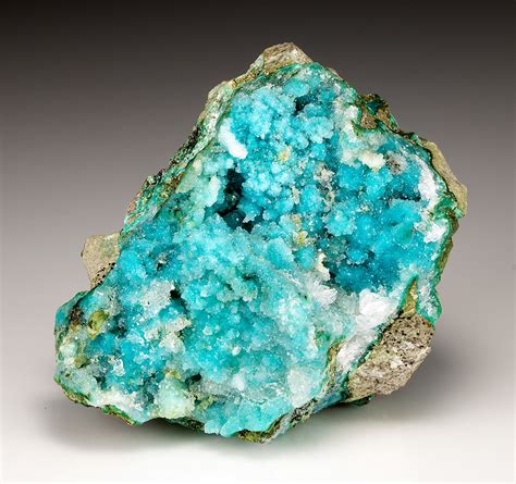 chrysocolla in quartz