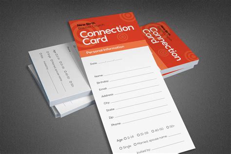 church connection cards PDF