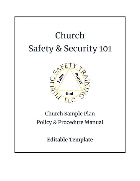 church manual template PDF