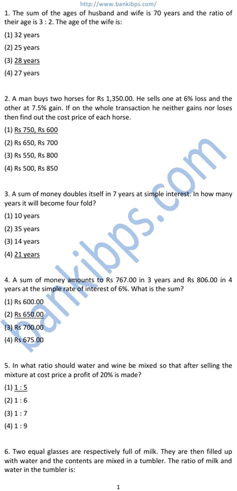 cia general aptitude test questions Reader