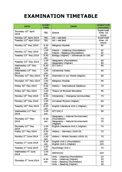 cie exam timetable 2014 Ebook Reader