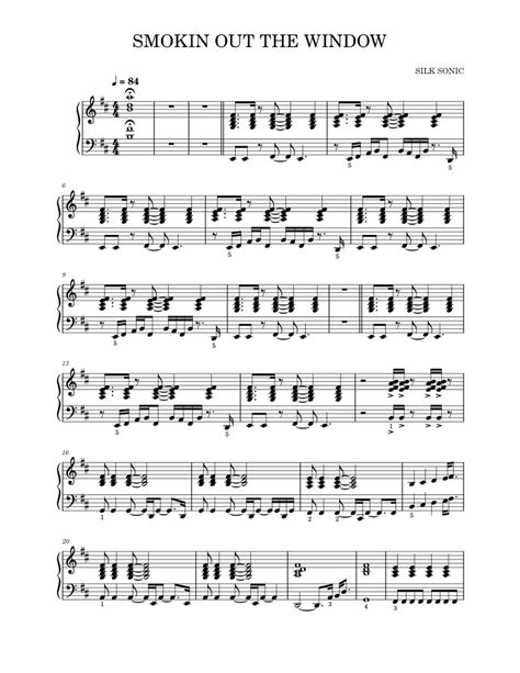 cigarettes out the window violin sheet music