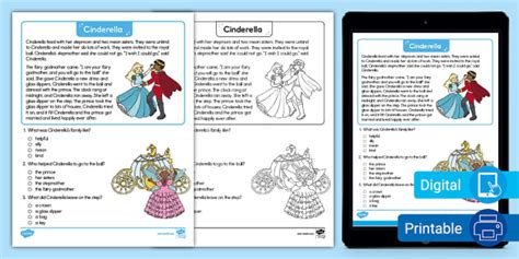 cinderella lessons second grade PDF