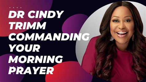 cindy trimm commanding your morning prayer Reader