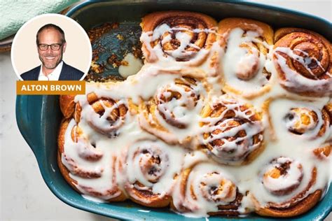 cinnamon buns alton brown