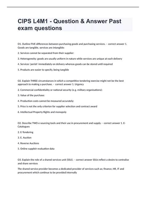 cips past exam question papers Reader