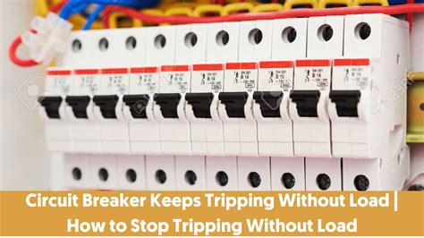 circuit breaker trips without load Reader