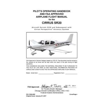 cirrus sr20 flight operations manual PDF