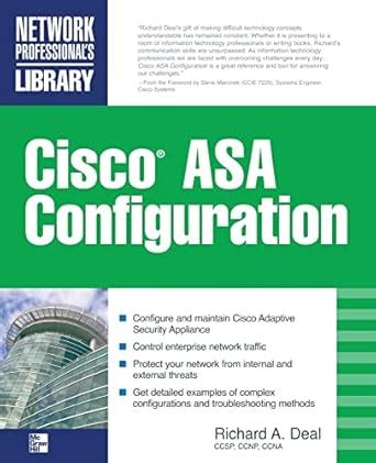 cisco asa configuration network professionals library Epub