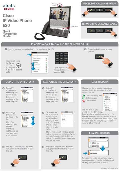 cisco e20 user guide Reader