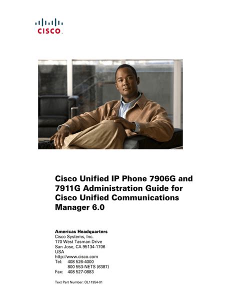 cisco ip phone 7911g admin guide PDF