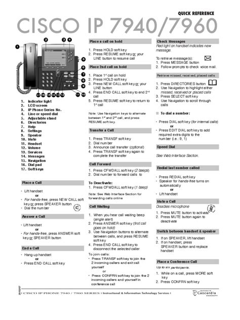 cisco ip phone manual 7940 Doc