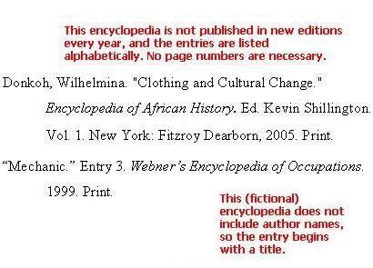 cite book mla online encyclopedia Kindle Editon