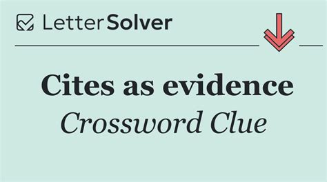 cites as pertinent clue Kindle Editon