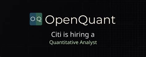 citibank quantitative analyst