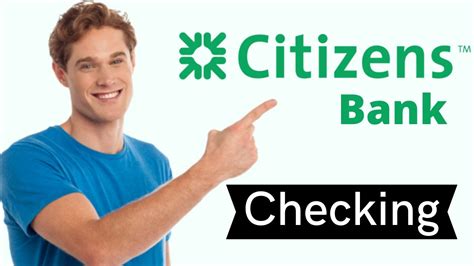 citizens bank checking accounts