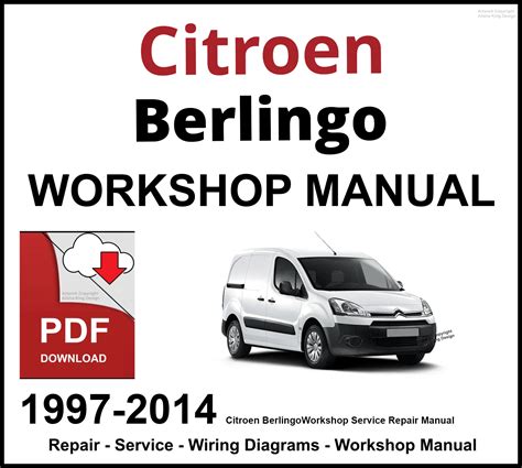 citroen berlingo workshop manual free Doc