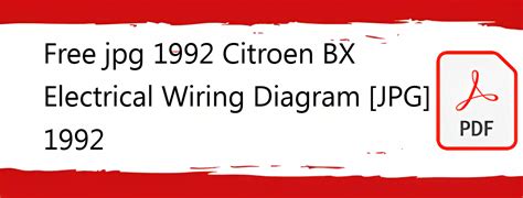 citroen bx electrical wiring PDF