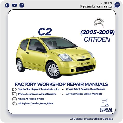 citroen c2 workshop manual Epub