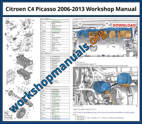 citroen c4 picasso workshop manual 2011 PDF