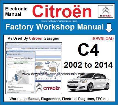 citroen c4 service manual Kindle Editon