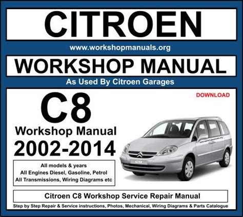 citroen c8 service manual PDF