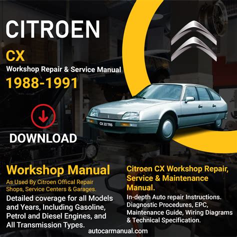 citroen cx bodywork repair Epub