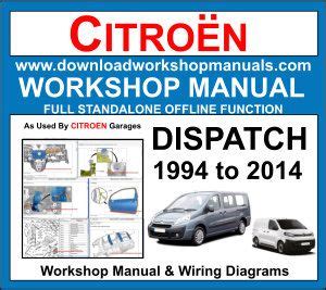 citroen dispatch workshop manual Reader
