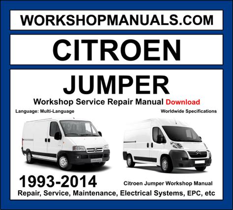 citroen jumper 2 5d manual Epub