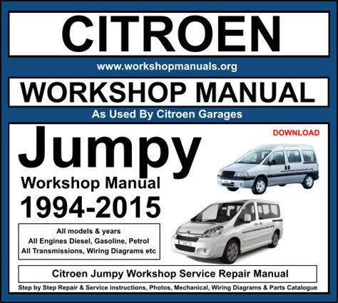 citroen jumpy service manual Kindle Editon