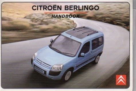 citroen manual berlingo 2006 Reader