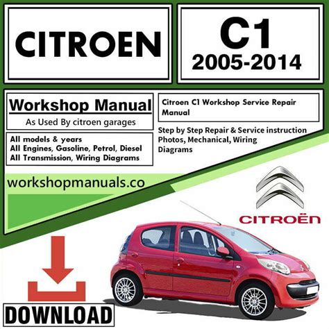 citroen workshop manual c1 Reader