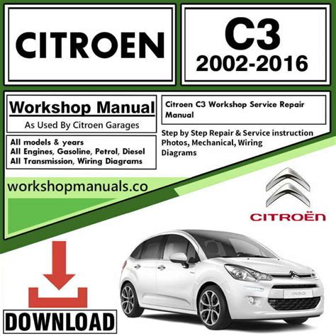 citroen-picasso-workshop-manual-free-download Ebook Kindle Editon