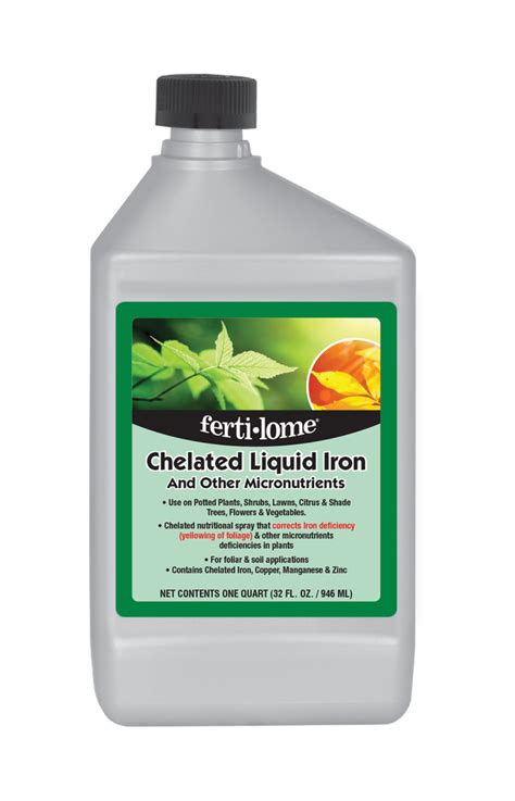 citrus fertilizer with iron