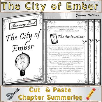 city of ember chapter summaries PDF