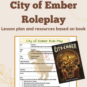 city of ember lesson plans map PDF