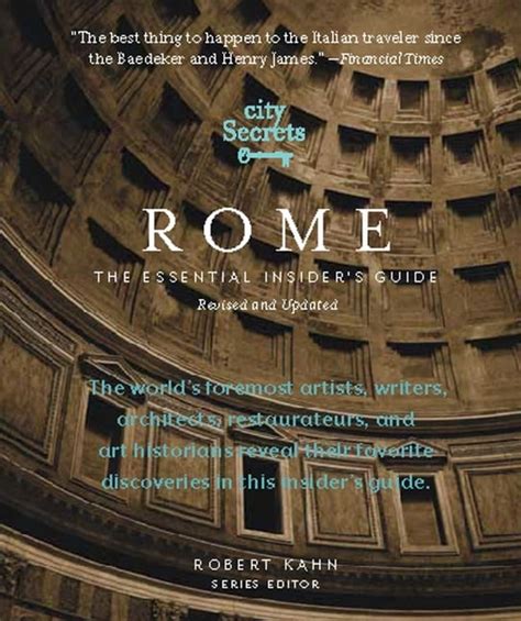 city secrets rome the essential insiders guide Kindle Editon