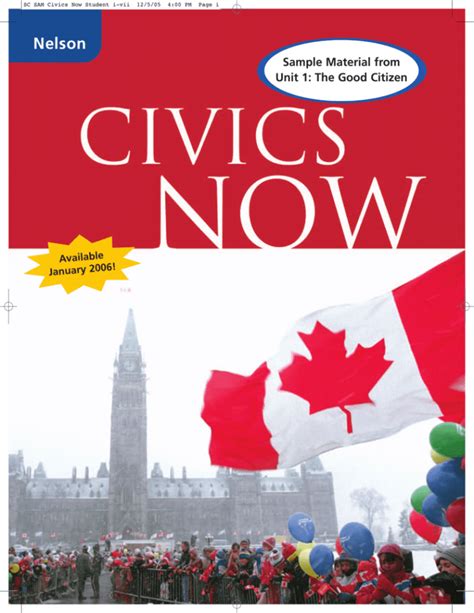civics now nelson education Reader