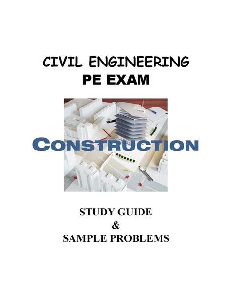 civil engineering pe study guide Kindle Editon