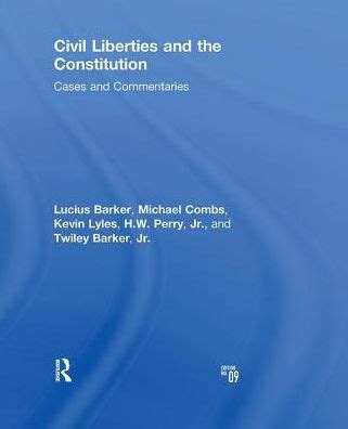 civil liberties and the constitution cases and commentaries Epub