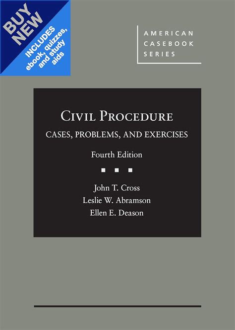 civil procedure cases problems and exercises american casebook Doc