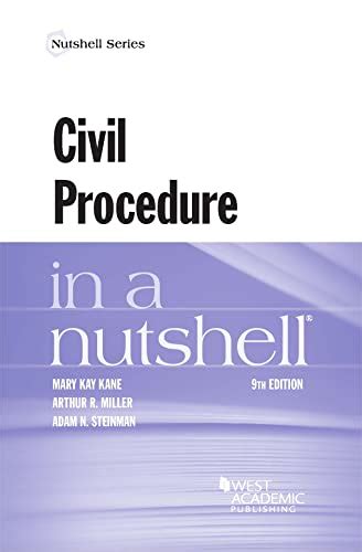 civil procedure in a nutshell nutshell series Reader