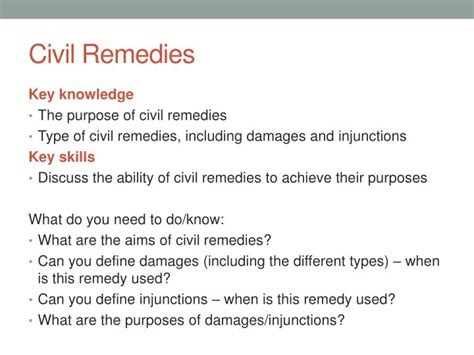 civil remedies civil remedies Doc