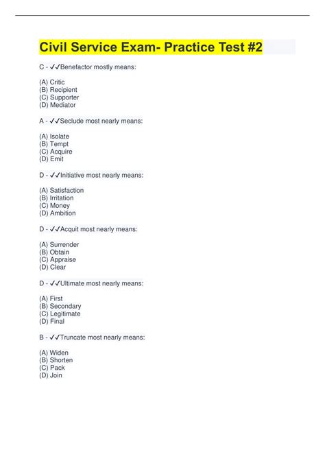 civil service exam guide to meter reader Reader