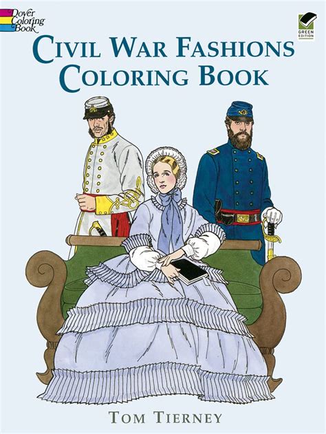 civil war fashions coloring book dover fashion coloring book Epub