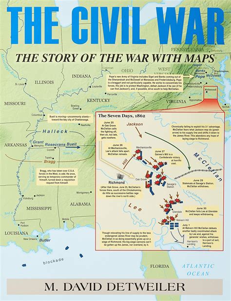 civil war the the story of the war with maps PDF
