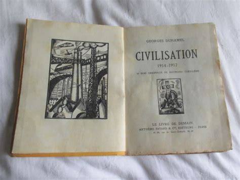 civilisation 19141917 50 bois originaux de raymond thiollire Doc