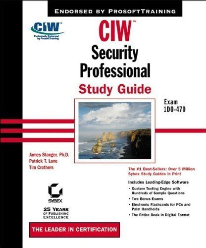 ciw security professional study guide exam 1d0 470 with cd rom Doc